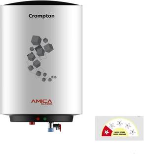 Crompton 25 L Storage Water Geyser (ASWH-4425 (AMICA CLASSIC ) PACK OF 1, White)