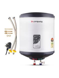 Longway Superb 25 L Storage Water Geyser 5 Star BEE Energy Rating | SS Tank with Anti-Rust Coating | M...