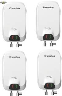 Crompton WGIWH RAPID JET (3KW),3 LTR,5Y WARANTY Pack of 4 3 L Instant Water Geyser