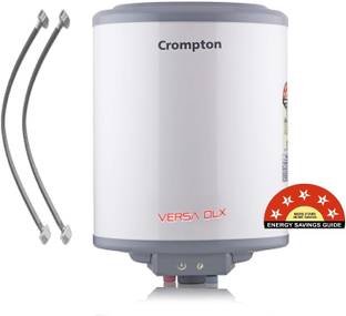 Crompton Versa Dlx with Pipe & Installation( Anti Scale Technology)Suitable for High TDS 10 L Storage ...