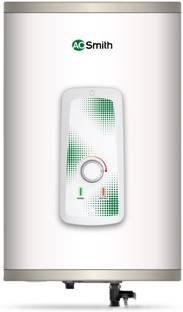 AO Smith HSE-VAS-X-035 35 L Storage Water Geyser | Blue Diamond Glass Lined Tank & Element |Robust Met...