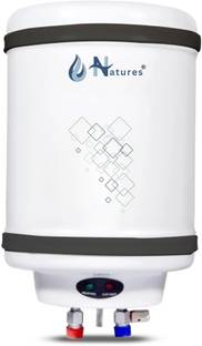 Natures 5 Star Storage Water Heater With Advanced 3 Level Safety Rust Proof Body 15 L Storage Water Geyser