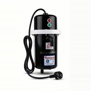 Aquagrand Instant Electric Water Heater for Bathroom, Kitchen| Auto Cut-Off| Fast Heating 1 L Instant ...