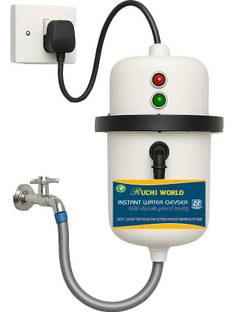 Ruchi World PORTABLE Instant Water Geyser (PORTABLE GEYSER)1 L Useful for Kitchen 1 L Instant Water Ge...