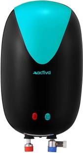 ACTIVA 3 L Instant Water Geyser (3 KVA Special Anti Rust Coated SS Tank, Full Abs Body 5 Years Warranty CD Green, Black)