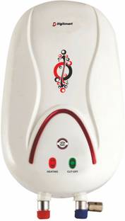 DIGISMART 1 L Instant Water Geyser (3 KVA Instant geyser Anti Rust Coated Tank Geyser,5 Year Warranty HOTMAK, IVORY)