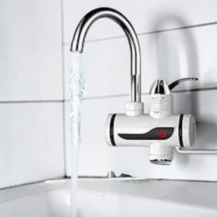 DHRUVIKA ENTERPRISE Fast Heating Electric Tap – Hot Water in 3–5 Seconds for Home Use Tankless Instant...
