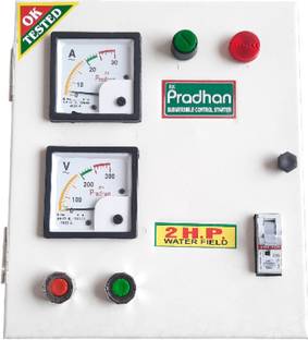 PRADHAAN PRADHAN 2 HP Single Phase Water Field HD Submersible Pump Starter Pane 240V Submersible Water Pump