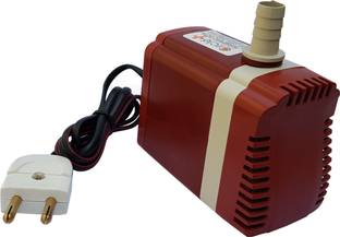 Circle Submersible Water Pump 20w, Lifting Height 2m, Output 1300 L/H and 2 pin Included Submersible Water Pump