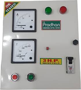 PRADHAAN PRADHAN 3HP SinglePhase WaterField Heavy Duty Submersible Pump Motor Starter240V Submersible Water Pump