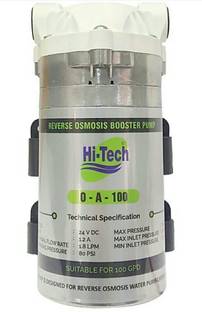 HI-TECH RO Booster Pump 100GPD 24V DC for Domestic RO Water Purifier Diaphragm Water Pump