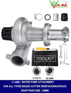 VI-MAK WATER PUMP ATTACHMENT FOR BRUSH CUTTER|26MM SHAFT SIZE Centrifugal Water Pump