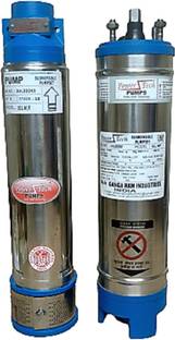 Ambika Sales Agencies 1.5HP P0WERTECH V4 SUBMERSIBLE PUMP SET Submersible Water Pump