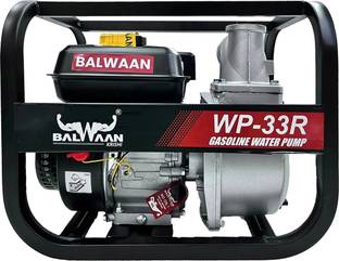 Balwaan Krishi WP-33R Water Pump 3 Inch Outlet | 4 Stroke Engine For Irrigation & Draining Centrifugal Water Pump