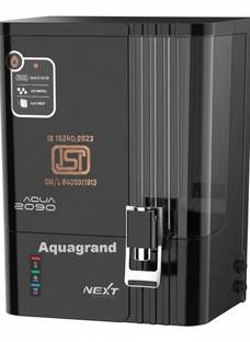 Aquagrand 2090 Model SMART LED Display Premium Water Purifier For Home and office 10 L RO + UV + UF + ...