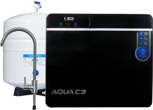 Aquagrand AQUA C3 UTC (Under The Counter)Water Purifier|LED Display | Tank & Faucet | 5 L RO + UV + UF...