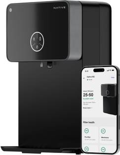 NATIVE By Urban Company M2 | Needs no service for 2 years | 10-stage Purifier 8 L RO + UV + Alkaline +...