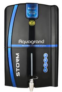 Aquagrand Black Audi purify Mineral+ro+uv+uf+tds 12 L RO + UV + UF + TDS Water Purifier