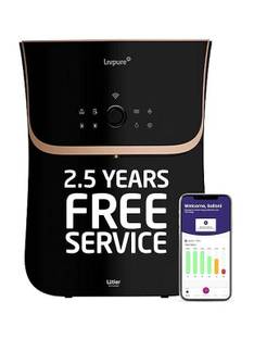 LIVPURE LIV-LOTIER-AIOT 6.5 L RO + UV + UF + Copper + Alkaline + Minerals Water Purifier 2.5 Years Fre...