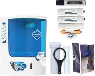 Aquaultra C11 with TDS meter, Body Cover and 5 Micron Filters 3 Nos. 9 L RO + UV + UF + Alkaline + Cop...