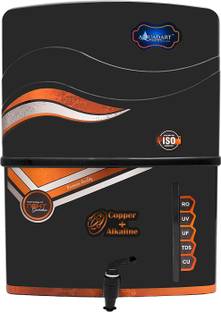 AquaDart Active Copper RO Water Fully Automatic + TDS Control With Goodness of Copper 12 L RO + UV + U...
