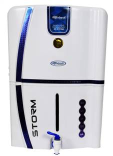 Kaveri AquaFresh Storm Full white Alkaline Model 12 L RO + UV + UF + TDS + Alkaline Water Purifier