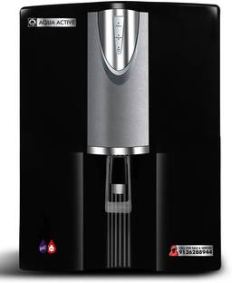 Aqua Active RO+UV+Megnetic Softner+TDS Controler+Alkaline+Mineral 10 L RO + UV + UF + TDS Control Wate...