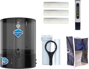 Aquaultra B11 with TDS Meter, Body Cover and 5 micron Filters 9 L RO + UV + UF + Alkaline + Copper + Z...