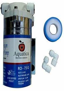 ojhashree aquatica 75 gpd  pump 1 L RO Water Purifier