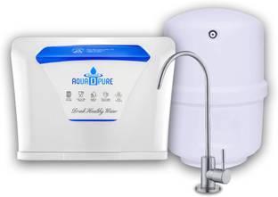 AquaDpure Under Sink Water Purifier 12L with Copper filter Water Purification 12 L RO + UV + UF + TDS ...