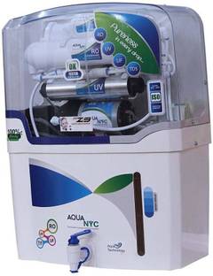Aqua Fresh NYC MIZU Green 15 L RO + UV + UF + TDS Water Purifier