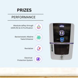 Kemfotech KRS20051 20 L RO + UV + UF + TDS Control + Alkaline + Copper + UV Water Purifier