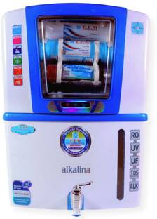 E.F.M Alkalina Water Purifier Luxury Domestic RO System 12 L RO + UV + UF + TDS + Alkaline Water Purif...