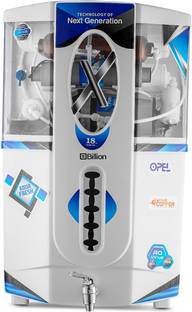 Billion Innopure Opel 18 L RO + UV + UF + Copper + TDS Control Water Purifier with Pre filter and BIS ...
