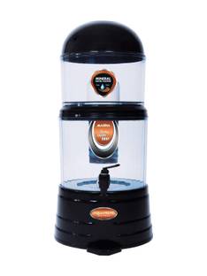 Aqua Fresh MINERAL POT MUNICIPAL WATER NO TASTE CHANGE WATER PURIFIER 16 L Gravity Based Water Purifie...
