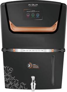 NILE AI QUA Organic Series 12 L RO + UV + UF + Alkaline + Copper + Zinc Water Purifier