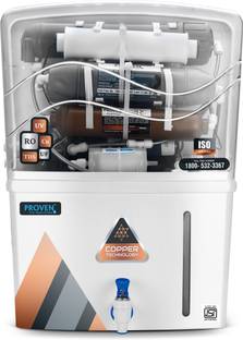 proven 10 Stage for Home and Office (Made In India) 15 L RO + UV + UF + Copper + TDS Control Water Pur...