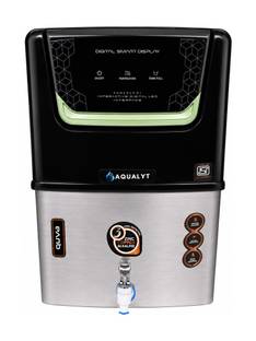 AQUALYT Quva SS Tank Water Purifier 15 L RO + UV + UF + Copper + Alkaline + TDS Control Water Purifier