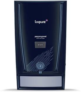 LIVPURE LIV-PEP-PRO-GRAND-COPPER 7 L RO + UV + Mineraliser Water Purifier Suitable for all - Borewell,...