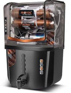 proven Pixer ISI Mark RO+UV+UF+TDS Water Purifier, 12L Tank, Zinc-Copper Technology 12 L RO + UV + UF ...
