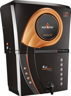 AquaDpure Bio Alkaline Infuser RO Water Purifier with 10 Stage Purification Filtration 12 L RO + UV + ...
