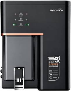 b.h aqua water solutions Aqua Innovica RO | Mirror Black | 8 Stages Nxt Gen Technology | 10 L RO + UV ...
