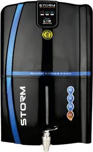 AQUA STORM MODEL SMART LED Display 12 L RO + UV + UF + Copper + TDS Control Water Purifier