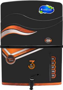 AQUA ACE 12 L Storage Water purifier with Zinc Suitable for All type Water supply 12 L RO + UV + UF Wa...