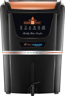 AquaDpure 4x Copper Alkaline RO Water Purifier Multi-Stage Purification with 12 L RO + UV + UF + TDS +...