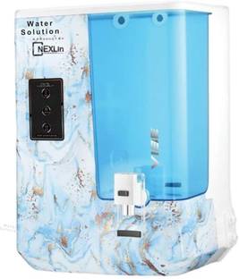water solution Nexlin Vibe RO Water Purifier 9 L Storage / Capacity Per Hr 15 L RO + UV + UF + Mineral...