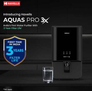 HAVELLS WATER PURIFIER (RO) 7 L RO + UV + UF + Copper Guard + pH enhancer Water Purifier