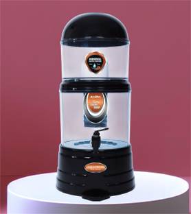 Aqua Fresh MINERAL POT NON ELECTRIC GRAVITY BASED MUNICIPAL WATER PURIFIER 16 L Gravity Based Water Pu...