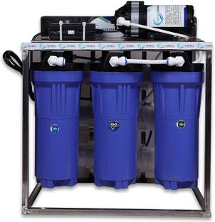 Hydroshell 25 LPH Commercial  Water Purifier with Single Pump Purification 25 L RO + UV Water Purifier