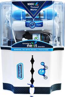 AQUA SKYLAND Model With UF Membrane filter RO + UF MEMBRANE FILTER+TDS 18 L RO + UF + TDS Water Purifi...